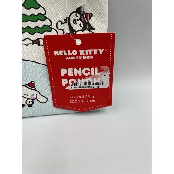 Hello Kitty & Friends Christmas Pencil/Makeup Pouch NEW WITH TAGS - Picture 3 of 5